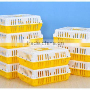 Plastic chicken transport crate, poultry crate