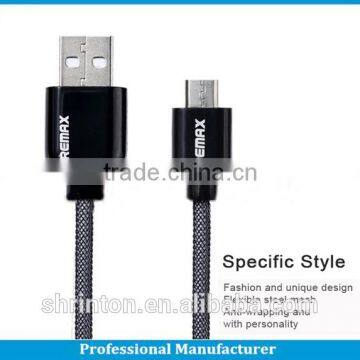 Remax Super Wire Line Micro Usb Data Cable 1.0m Length photo-3