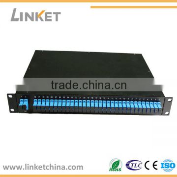 2*32 Rackmounted Fiber Optic PLC Splitter