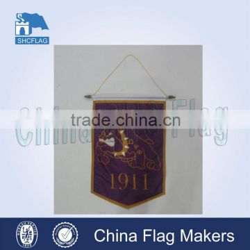 China producer provide custom logo pennant