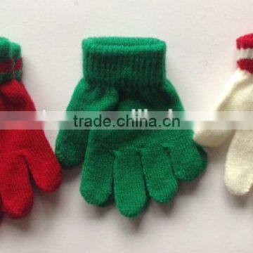 Children Knit Magic Stretch Gloves photo-4