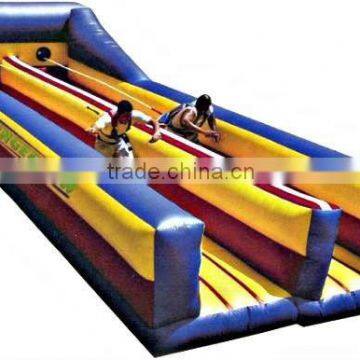 inflatable bungee run game for children