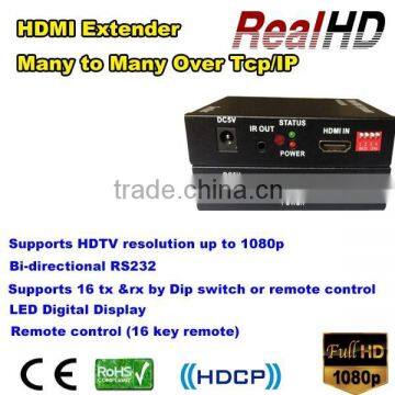 Over TCP/IP 120M HD MI Extender Many To Many