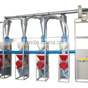 6FW-12B 12TPD flour milling machine team for corn and cereal grains