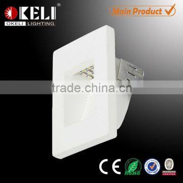 2014 new plaster 1.2W LED recessed foot light with Epistar chip