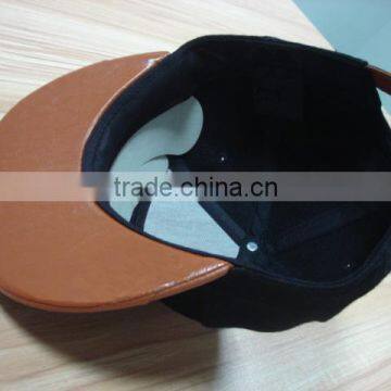 Custom Leather Patch Logo Snapback Hats/caps Watermelon photo-2