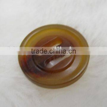 Sedex Audited Factory 2 Pillar Oval Shape Hole Resin Button for Military Garment, Polyester Military Garment Button photo-4