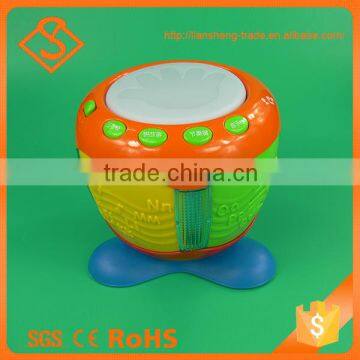 Professional factory musical drum baby educational toy with music