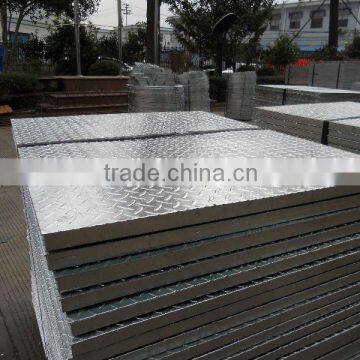 galvanized chequered plate