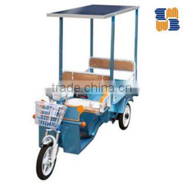 2016 three wheel solar electric battery operated electric tricycle, passenger tricycle for India ,Bangladesh