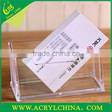 2015 Acrylic Name Card Holder for Gifts, Clear Acrylic Business Card Holder, Acrylic Card Holder Hot Sale photo-2