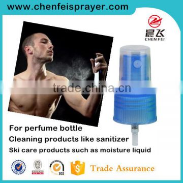 Perfume mist sprayer with plastic fine mist sprayer bottle in custom color mist sprayer pump