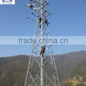 Different types of transmission towers for 10kv 33kv 66kv 110kv 230kv 400kv 500kv