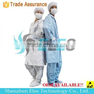 Cleanroom Use Antistatic Polyester Overcoat With High Quality photo-3