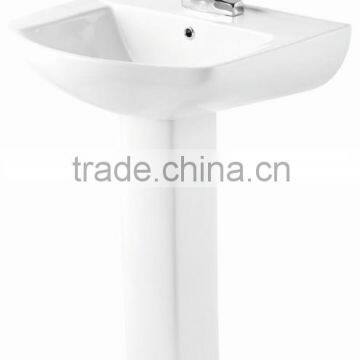 Square full Pedestal washbasin