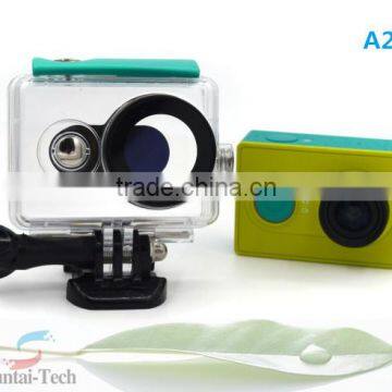 Xiaoyi camera waterproof case for xiaomi yi accessories A208