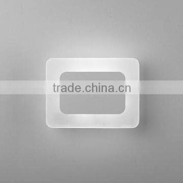 CE/UL/CUL acrylic wall lamps & cheap fancy indoor wall light & concise designed aluminum wall lamp