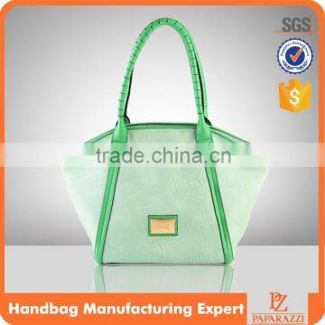 5145 Paparazzi original design middle east style tote bag green pu leather bag wholesale China