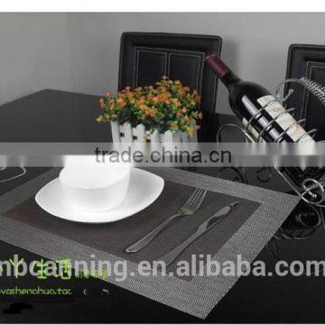 Pvc Plastic Table Placemats/pvc Woven Mesh Placemats/woven Pvc Placemats for Restaurants photo-2