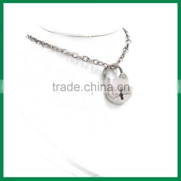 Lock With Elegant Ornament Luxury Necklace photo-2