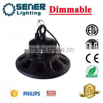 Private Mould UFO Highbay 80W 100W 160W 200W 240W 5 Years warranty Dimmable LED High bay light