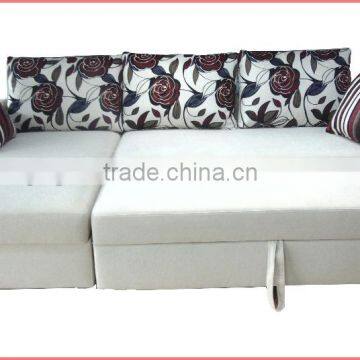 S1989 Storage Foldable Sofa Bedroom Space Saving Furniture photo-2