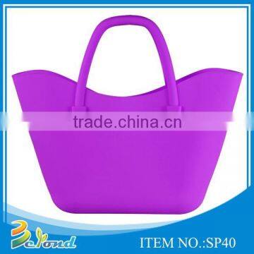 High quality best seller women silicone beach bag