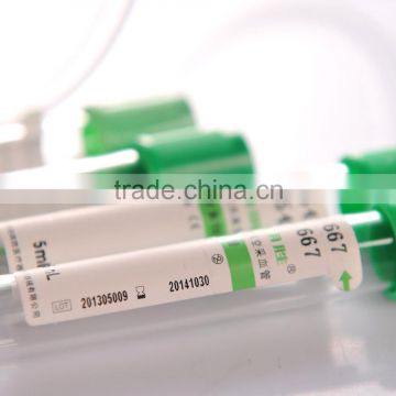 Medical Sterile Vacuum Blood Collection Tube/Heparin tube