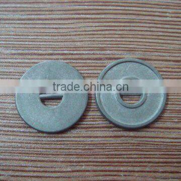 18mm zinc alloy two hole metal shirt buttons sample free