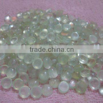 Wholesale high quality semi preciou stone natural prehnite cabochon