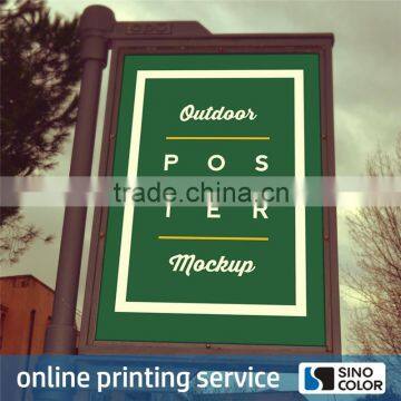 Custom PVC photo poster