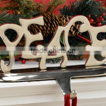 Christmas Metal Stocking Hanger, Christmas Hanging, Hanging Decoration