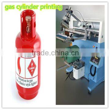 2016 new product pneumatic cylinder gas cans plastic bottles screen printers for sale made in china