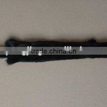 Factory Direct Supply Natural Black Colour 100% Real Mink Fur Whole Skin for Garment photo-3