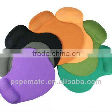 Fashion Multi-Colors Mouse Pad With Gel Wrist Support