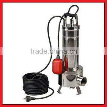 CE list stainless steel sump pump,drainage pump,WQ series