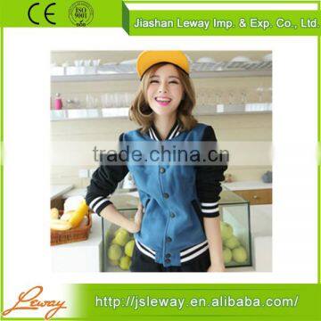 women's varsity jacket blazer cotton jacket