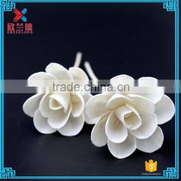 2015 new decorative 6cm custom nice aroma sola flower for air freshener