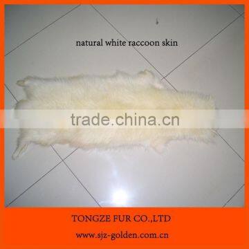 Factory Prices White Raccoon Fur Trim for Hood photo-4