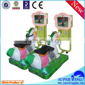 Newest Horse run amusement electronic arcade kiddy ride