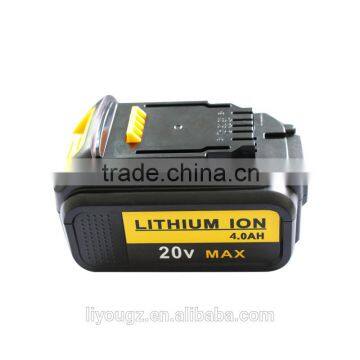 4000MAh 20V Max Premium XR Li-Ion Battery For Dewalt DCB204-2,DCB205-2,DCB200-2,DCB204,DCB205,DCB200,DCB201,DCB203,DCB180