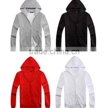 Wholesale Plain Fashion Custom Sports Wear Zip up Hoddies for Men Lovers Parent Child Clothes Quality Choice photo-3