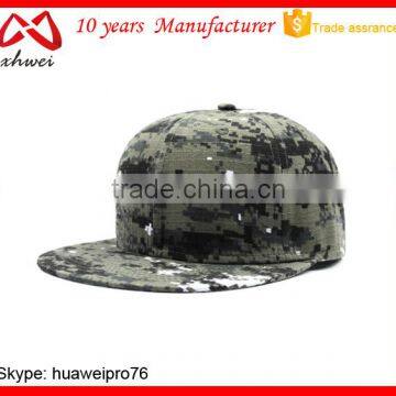 Camo Snapback Caps Wholesale Custom Snapback Hats Cheap Headwear Factory