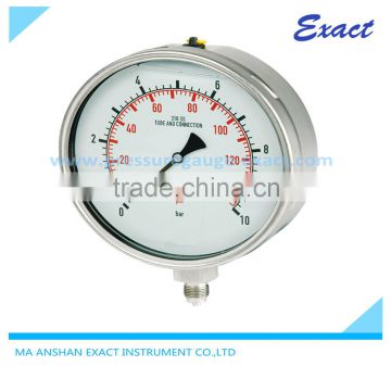 6" Dial Size High Quality Stainless Steel Pressure Gauge Exact