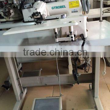 Universal Blind Stitch Sewing Machine With Skip Stitch Device and Spring-loaded Rib Shaft for Thick Fabrics