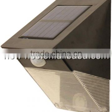 Solar Power 12 LED PIR Motion Sensor Light with Alarm