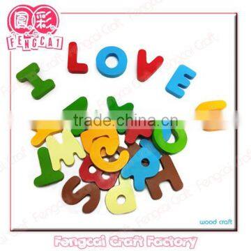 Wooden Alphabet letter and wood number (wood craft in laser cut & engraving)