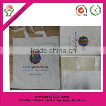 2016 hot sell Recycled promotional 180g white Calico Bags                        
                                                Quality Choice