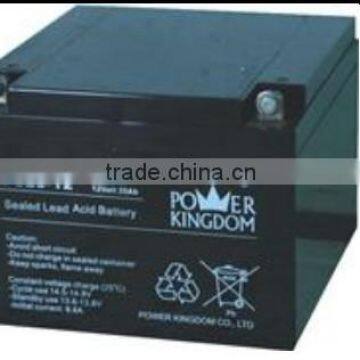 12V Solar battery 12v25ah deep cycle batteries for power system