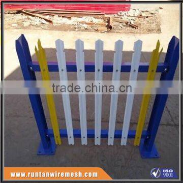 powder coated palisade fencing tower fence